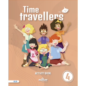 Time Travellers 4 Blue Activity Book English 4 Primaria  JEYJO