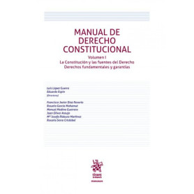 Manual de Derecho Constitucional Vol. 1  JEYJO