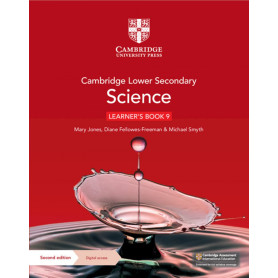CAMBRIDGE LOWER SECONDARY SCIENCE LEARNER'S BOOK 9 WITH DIGITAL ACCESS  JEYJO