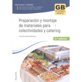 Preparación y montaje de materiales para colectividades y catering 2.ª ed. 2023  JEYJO