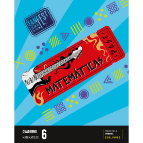 CUADERNO MATEMATICAS 6ºPRIMARIA. FANFEST 2023 (LINEA 2)  JEYJO