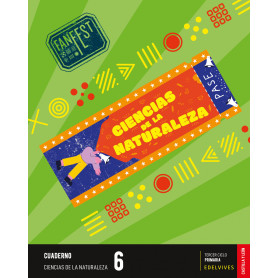 CUADERNO CIENCIAS NATURALEZA 6ºPRIMARIA. FANFEST. CASTILLA Y LEÓN 2023  JEYJO
