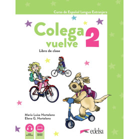 Colega Vuelve 2 (A1.2). Pack alumno (libro + ejercicios + carpeta de láminas)  JEYJO