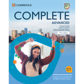 Complete Advanced Third edition. Student's Book without Answers with Digital Pack  JEYJO