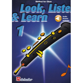 Oboe 1.LOOK, LISTEN &amp;LEARN (+audio online)  JEYJO