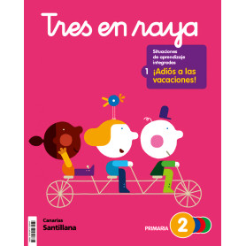 GLOBALIZADO 1-2ºPRIMARIA. TRES EN RAYA. CANARIAS 2023  JEYJO