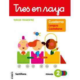 CUADERNO LENGUA 3-2ºPRIMARIA. PAUTA. GLOBALIZADO. TRES EN RAYA 2023  JEYJO
