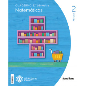 EUADERNO MATEMÁTICAS 1-2ºPRIMARIA. CONSTRUYENDO MUNDOS 2023  JEYJO