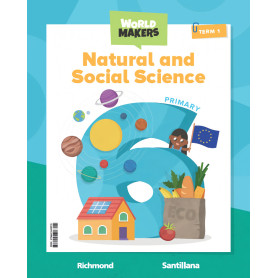 NATURAL &amp;SOCIAL SCIENCE 6ºPRIMART WORLD MAKERS 2023  JEYJO