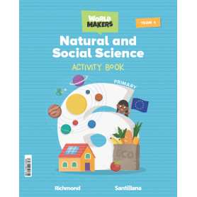 NATURAL &amp;SOCIAL SCIENCE 6ºPRIMARIA WORKBOOK. WORLD MAKERS 2023  JEYJO