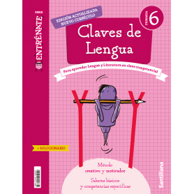 CUADERNO LENGUA 6E.PRIMARIA. ENTRÉNATE. CATALUNYA 2023  JEYJO