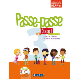 PASSE PASSE 3 ETAPE 1 LIVRE+CAHIER+MP3  JEYJO