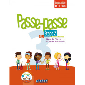 PASSE PASSE 3 ETAPE 2 LIVRE+CAHIER+MP3  JEYJO