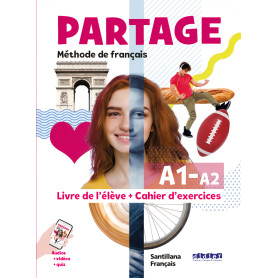 PARTAGE A1/A2 LIVRE+CAHIER  JEYJO