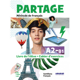 PARTAGE A2/B1 LIVRE+CAHIER  JEYJO