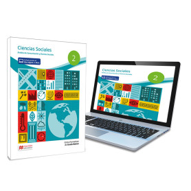 Grado Básico Sociales 2- Libro de texto en formato físico de Ciencias Sociales 2  JEYJO