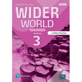WIDER WORLD 2E 3 WORKBOOK WITH ONLINE PRACTICE AND APP  JEYJO
