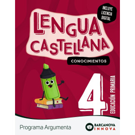Argumenta 4. Lengua castellana. Conocimientos  JEYJO