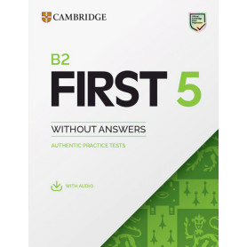 B2 First 5 Student's Book without Answers with Audio  JEYJO