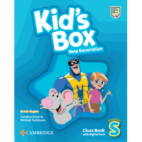 Kid's Box New Generation Starter Class Book with Digital Pack British English  JEYJO