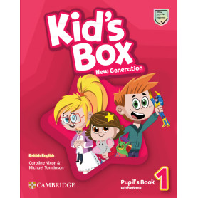 Kid's Box New Generation Level 1 Pupil's Book with eBook British English  JEYJO