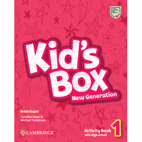 Kid's Box New Generation Level 1 Activity Book with Digital Pack British English  JEYJO