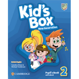 Kid's Box New Generation Level 2 Pupil's Book with eBook British English  JEYJO