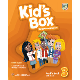 Kid's Box New Generation Level 3 Pupil's Book with eBook British English  JEYJO