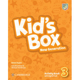 Kid's Box New Generation Level 3 Activity Book with Digital Pack British English  JEYJO