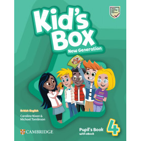 Kid's Box New Generation Level 4 Pupil's Book with eBook British English  JEYJO