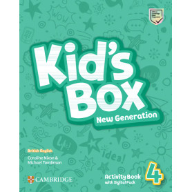 Kid's Box New Generation Level 4 Activity Book with Digital Pack British English  JEYJO