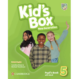 Kid's Box New Generation Level 5 Pupil's Book with eBook British English  JEYJO