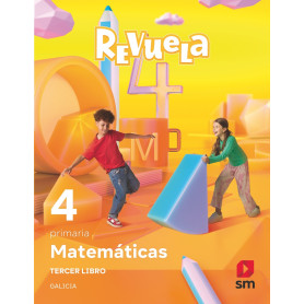 Matemáticas. Trimestres temáticos. 4 Primaria. Revuela. Galicia  JEYJO