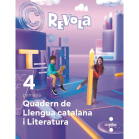 Quadern Llengua catalana 4t.primària. Revola. Catalunya 2023  JEYJO
