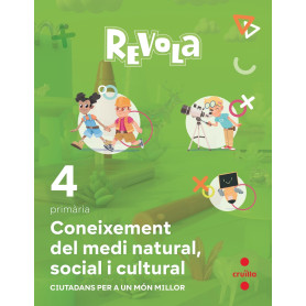 Coneixement del Medi 4t.primària. Revola. Catalunya 2023  JEYJO