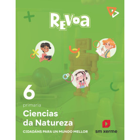 CIENCIAS DA NATUREZA 6ºPRIMARIA. REVOA. GALICIA 2023  JEYJO