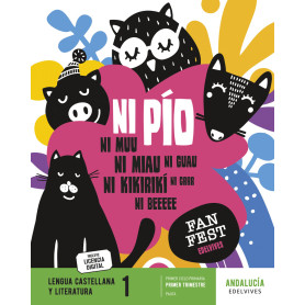 LENGUA CASTELLANA 1ºPRIMARIA PAUTA. SIN PRISA. FANFEST. ANDALUCÍA 2023  JEYJO