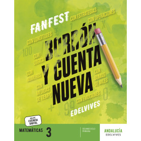 MATEMÁTICAS 3ºPRIMARIA. FANFEST. ANDALUCÍA 2023  JEYJO