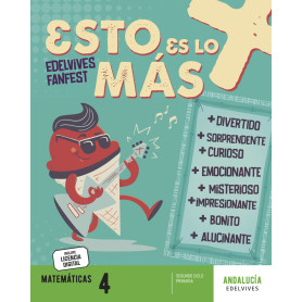 MATEMÁTICAS 4ºPRIMARIA. FANFEST. ANDALUCÍA 2023  JEYJO