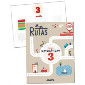 MATEMÁTICAS 3ºPRIMARIA +MANIPULATIVO. RUTAS. ANDALUCÍA 2023  JEYJO