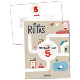 MATEMÁTICAS 5ºPRIMARIA +MAT.MANIPULATIVO. RUTAS. ANDALUCÍA 2023  JEYJO