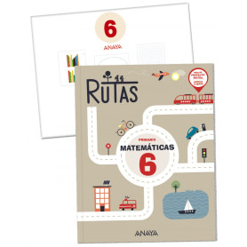MATEMÁTICAS 6ºPRIMARIA +MAT.MANIPULATIVO. RUTAS. ANDALUCÍA 2023  JEYJO