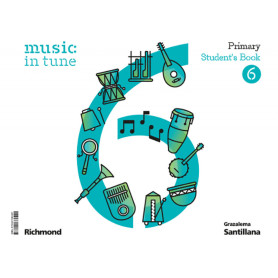 MUSIC IN TUNE 6 PRIMARY STUDENT'S BOOK  JEYJO