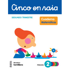 CINCO EN RAIA CADERNO MATEMATICAS 2 PRIMARIA 2 TRIM  JEYJO