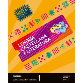 CUADERNO LENGUA CASTELLANA 1R.PRIMARIA. ESPIRAL. FANFEST. CATALUNYA 2023  JEYJO
