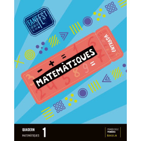 QUADERN MATEMÀTIQUES 1R.PRIMARIA ESPIRAL. FANFEST. CATALUNYA 2023  JEYJO