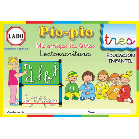 Lectoescritura, Mis amigas las letras, Educación Infantil. Cuadernos 3 y 4  JEYJO