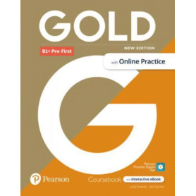 GOLD 6E B1+ PRE-FIRST STUDENT'S BOOK WITH INTERACT  JEYJO