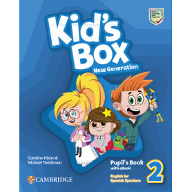 9788413225067 Kid's Box New Generation English for Spanish Speakers Level 2 Pupil's Book with eBook 1ºPRIMARIA Jeyjo