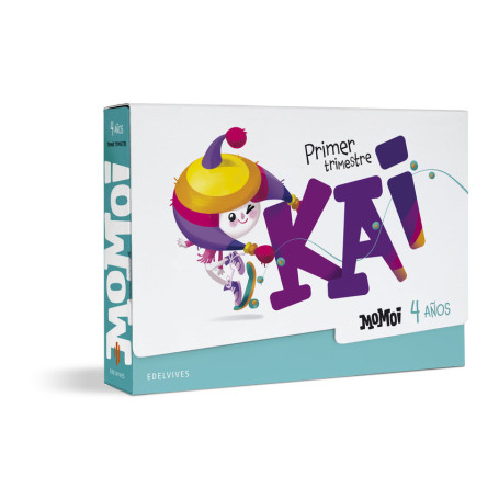 9788414044438  Proyecto Momoi - 4 años : Primer trimestre: Kai   4 AÑOS